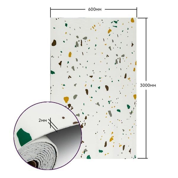Самоклеящаяся стеновая PET плитка в рулоне 600х3000х2мм SW-00001695 SW-00001695 фото