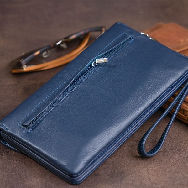 Клатч зі шкіри жіночий ST Leather 19317 Темно-синій 19317 фото