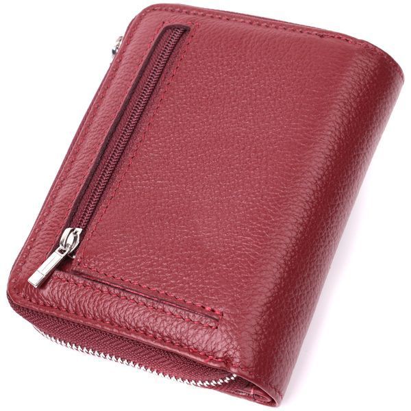 Жіночий гаманець середнього розміру з натуральної шкіри ST Leather 22551 Бордовий 22551 фото
