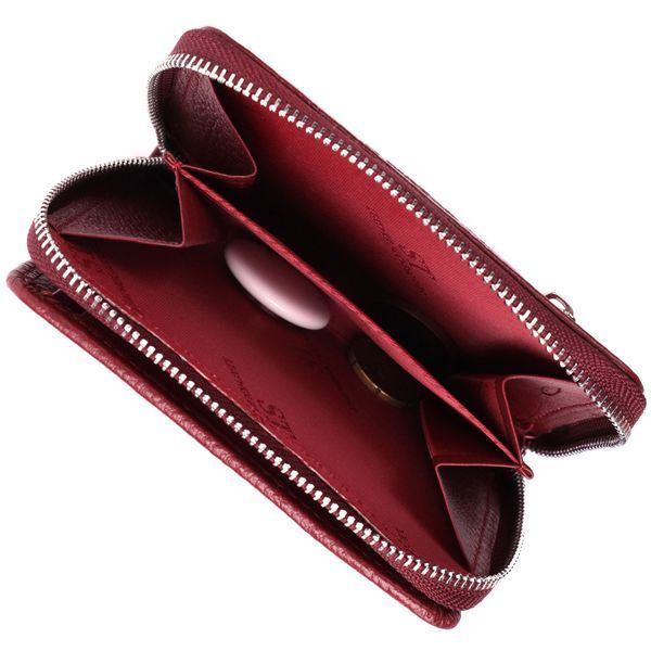 Жіночий гаманець середнього розміру з натуральної шкіри ST Leather 22551 Бордовий 22551 фото