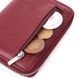 Жіночий гаманець середнього розміру з натуральної шкіри ST Leather 22551 Бордовий 22551 фото 8