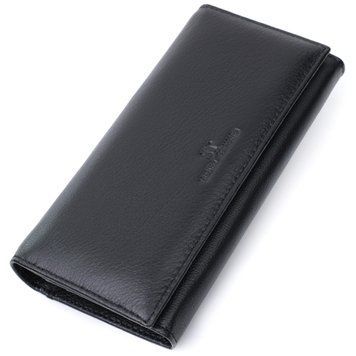 Женский классический кошелек из натуральной кожи ST Leather 22676 Черный 22676 фото