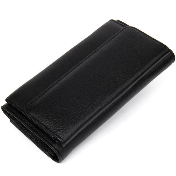 Добротный женский кошелек ST Leather&nbsp;19375 Черный 19375 фото