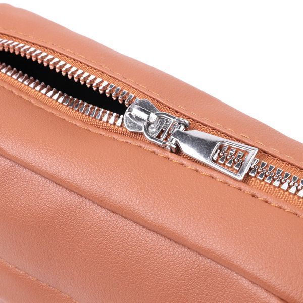 Жіноча сумка крос-боді з монетницею з екошкіри Vintage 22795 Рудий 22795 фото