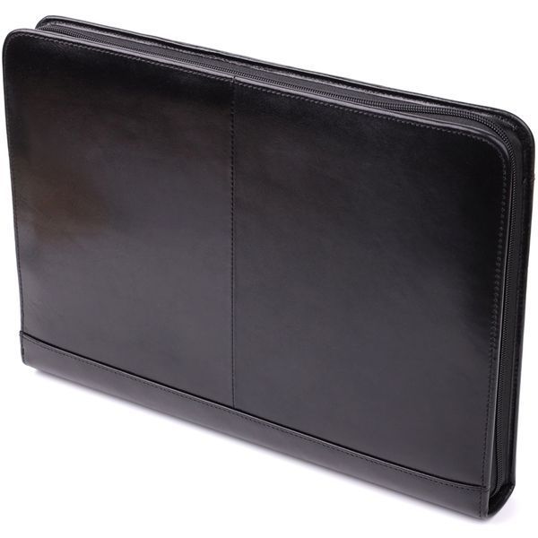 Оригинальная папка с блокнотом из гладкой натуральной кожи Tony Perotti 20850_1 (1278L nero) Черный 20850_1 фото
