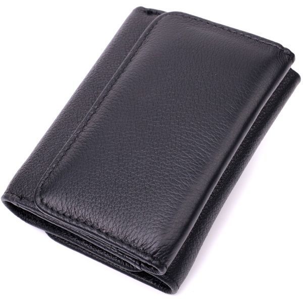 Жіночий горизонтальний гаманець з натуральної шкіри ST Leather 19477 Чорний 19477 фото