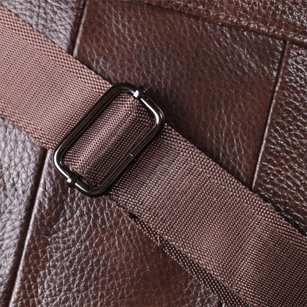 Деловая мужская сумка из натуральной кожи Vintage 23027 Коричневый 23027 фото