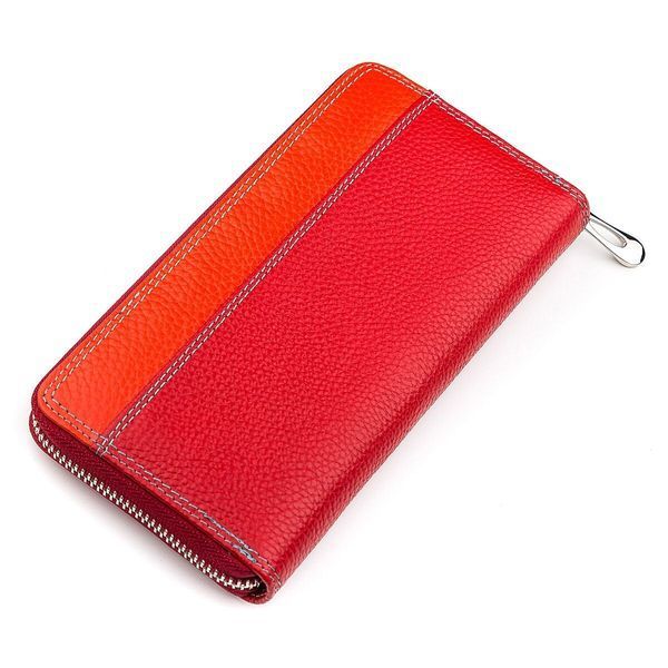 Гаманець жіночий ST Leather 18376 (SB71) шкіряний Червоний 18376 фото
