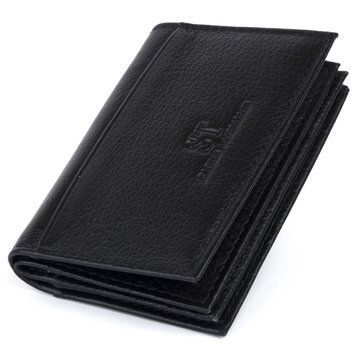 Візитниця-книжка ST Leather 19213 Чорна 19213 фото