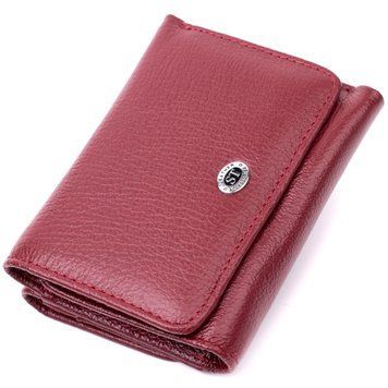Женский кошелек горизонтального типа из натуральной кожи ST Leather 19479 Бордовый 19479 фото