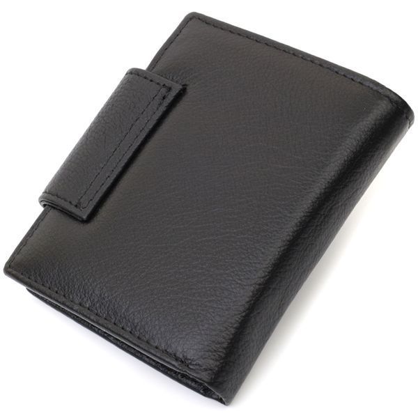 Вертикальний гаманець для жінок із натуральної шкіри ST Leather 22703 Чорний 22703 фото