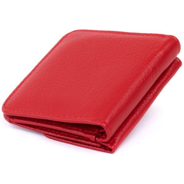 Маленький кошелек на кнопке женский ST Leather 19239 Красный 19239 фото