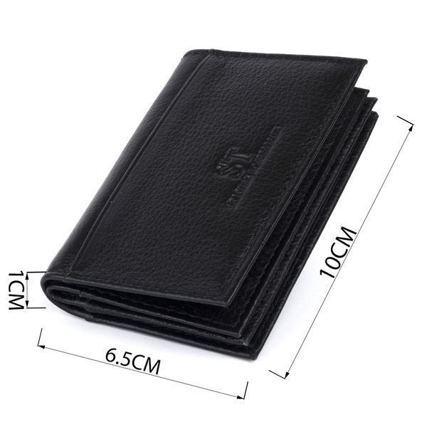 Візитниця-книжка ST Leather 19213 Чорна 19213 фото
