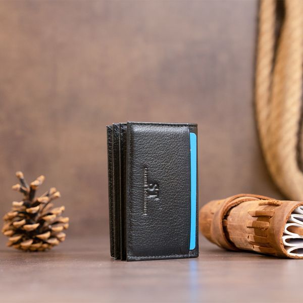 Візитниця-книжка ST Leather 19213 Чорна 19213 фото