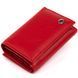 Женское кожаное портмоне для карт купюр и монет ST Leather 19335 Красное 19335 фото 7