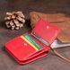 Маленький кошелек на кнопке женский ST Leather 19239 Красный 19239 фото 8