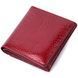 Компактный кошелек для женщин из натуральной лакированной кожи ST Leather 22687 Красный 22687 фото 2