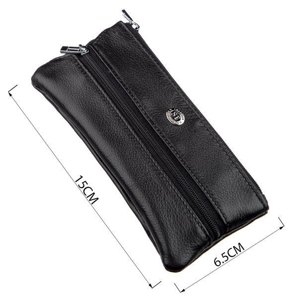 Мужская компактная ключница ST Leather 18838 Черный 18838 фото