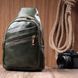 Удобная женская сумка с одной лямкой через плечо из экокожи Vintage 22756 Зеленый 22756 фото 9