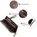 Гаманець жіночий ST Leather 18398 (S4001A) з ременем на зап'ястя Коричневий 18398 фото 4
