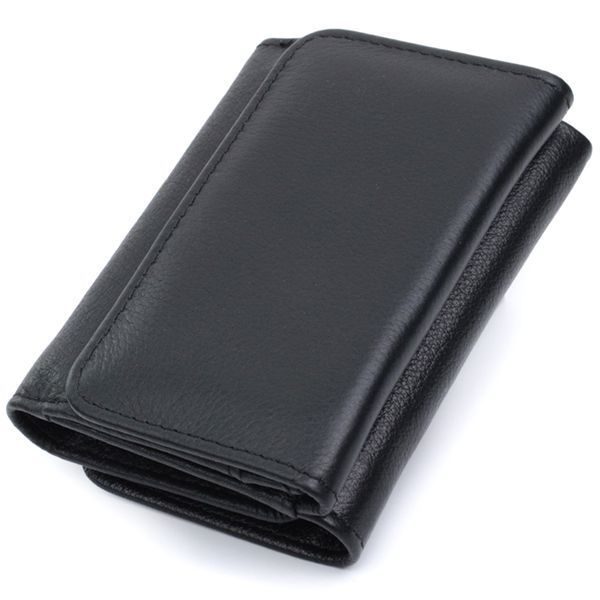 Кошелек для женщин горизонтального формату из натуральной кожи ST Leather 22722 Черный 22722 фото