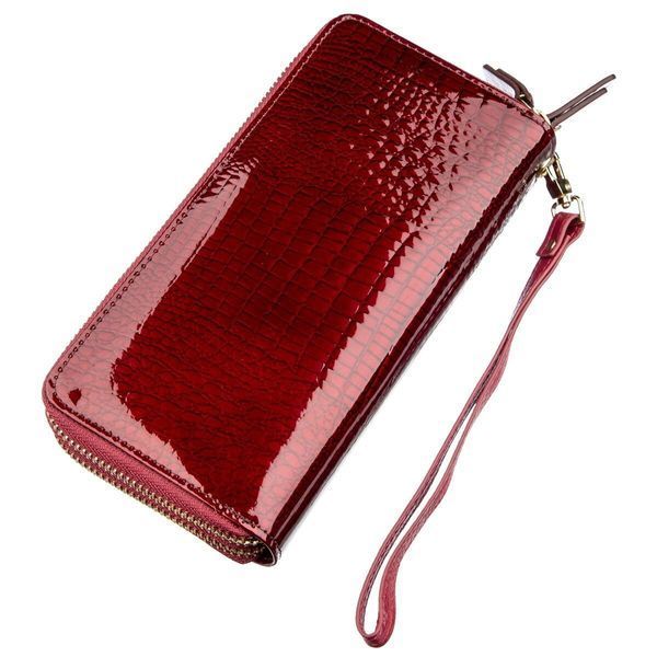 Женский клатч с двумя отделениями ST Leather 18907 Бордовый 18907 фото
