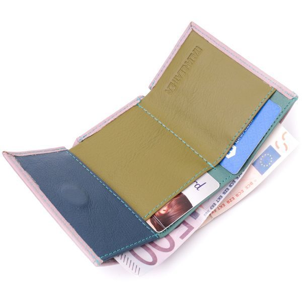Компактный женский кошелек из натуральной кожи ST Leather 19503 Бежевый 19503 фото