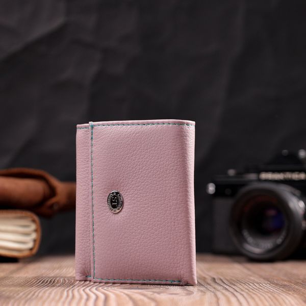 Компактный женский кошелек из натуральной кожи ST Leather 19503 Бежевый 19503 фото