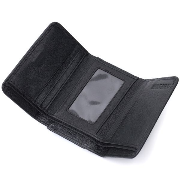 Кошелек для женщин горизонтального формату из натуральной кожи ST Leather 22722 Черный 22722 фото