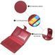 Стильна обкладинка на документи для жінок з натуральної шкіри ST Leather 23117 Бордовий 23117 фото 4