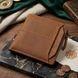 Чоловічий шкіряний гаманець для карток купюр та монет Vintage 22856 Коричневий 22856 фото 8