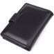 Компактный мужской бумажник вертикального формата из натуральной кожи ST Leather 23095 Черный 23095 фото 2