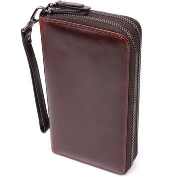 Мужской клатч из натуральной кожи Vintage 23064 Коричневый 23064 фото