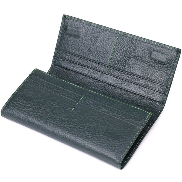 Модний гаманець для жінок із натуральної шкіри ST Leather 23099 Зелений 23099 фото