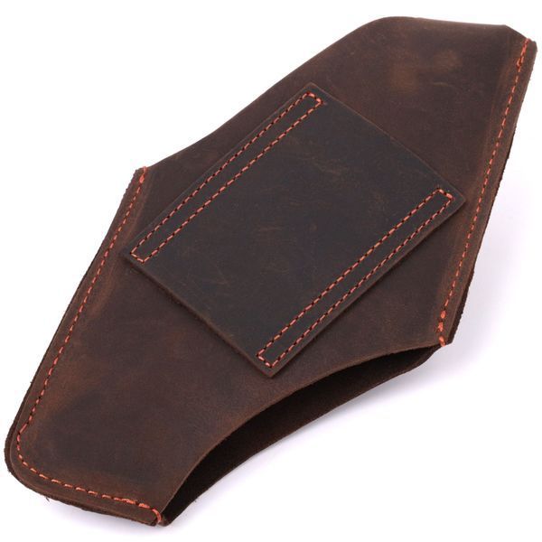 Оригинальный чехол для телефона из натуральной винтажной кожи Vintage sale_15058 Коричневый sale_15058 фото