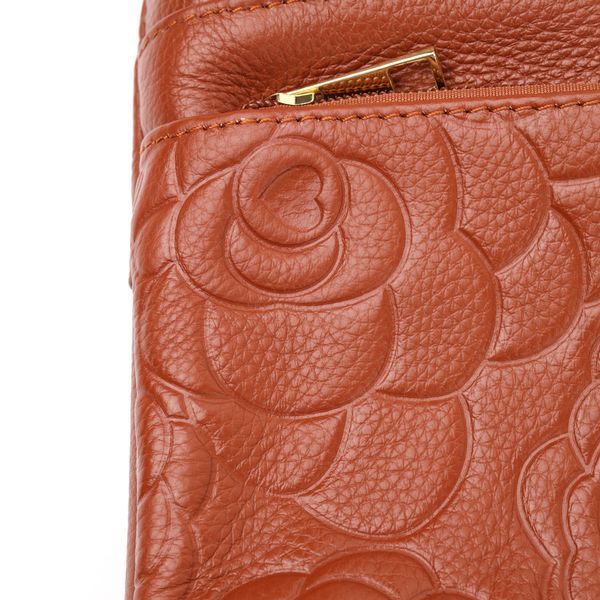 Нежная женская сумка на плечо Vintage sale_15003 кожаная Коричневый sale_15003 фото