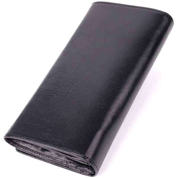 Женский вместительный кошелек из натуральной кожи Tony Perotti 20905_1 (3630 nero) Черный 20905_1 фото