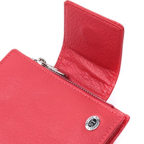 Жіночий гаманець вертикального формату із натуральної шкіри ST Leather 22704 Червоний 22704 фото