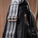 Интересная женская сумка с одной лямкой через плечо из экокожи Vintage 22759 Черный 22759 фото 11