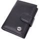 Надежная визитница из натуральной кожи ST Leather 22469 Черный 22469 фото 1