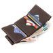 Суворе портмоне унісекс в вінтажному стилі GRANDE PELLE 11151 Коричнева 11151 фото 6