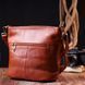 Нежная женская сумка на плечо Vintage sale_15003 кожаная Коричневый sale_15003 фото 9