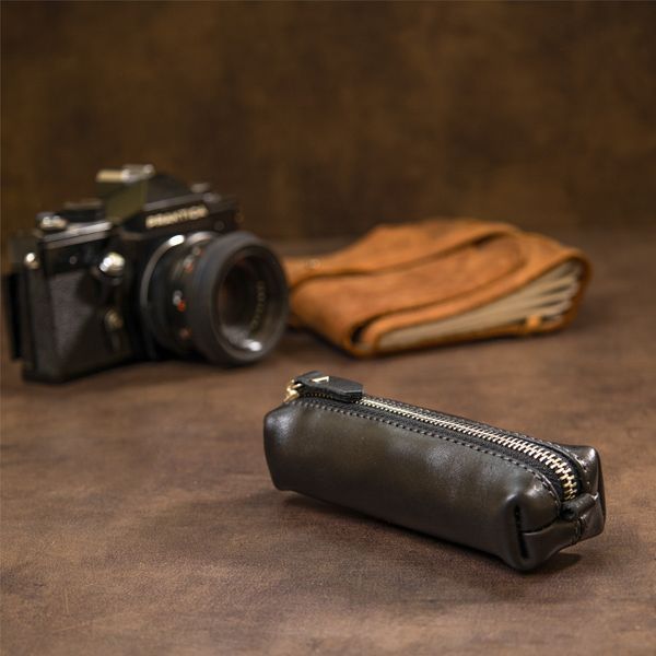 Кожаная ключница GRANDE PELLE 11387 Черный 11387 фото