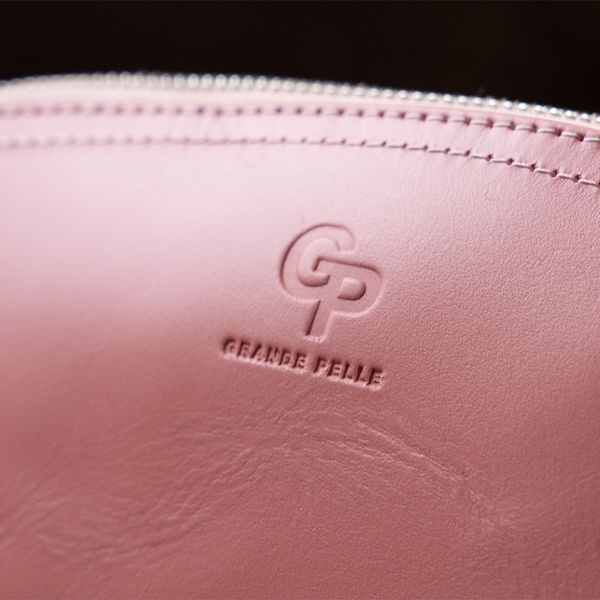 Жіноча косметичка зі шкіри Amelin GRANDE PELLE 11299 Пудровая 11299 фото