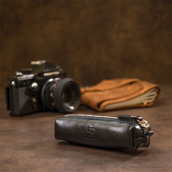 Кожаная ключница GRANDE PELLE 11387 Черный 11387 фото