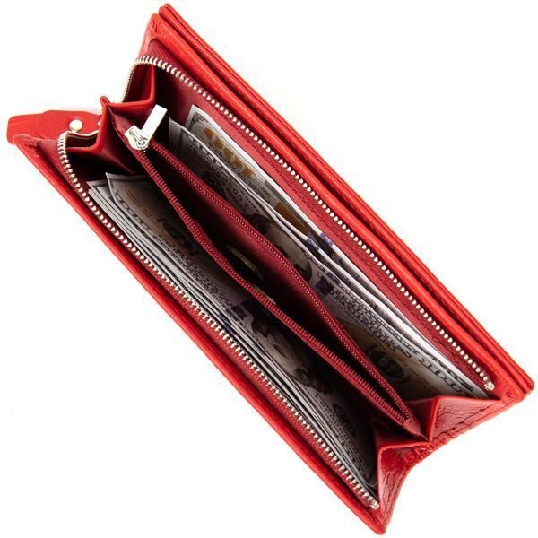 Универсальный женский кошелек-клатч ST Leather&nbsp;19372 Красный 19372 фото