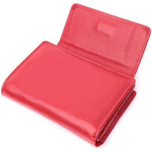 Ідеальний гаманець з монетницею із натуральної шкіри ST Leather 22739 Червоний 22739 фото