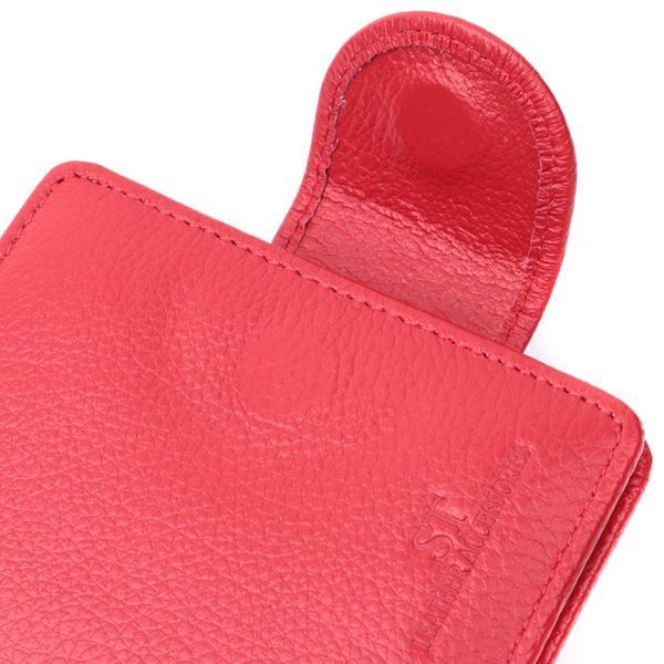 Вертикальний гаманець для яскравих жінок із натуральної шкіри ST Leather 22702 Червоний 22702 фото