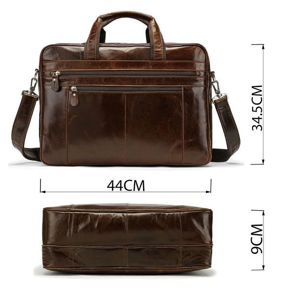 Сумка дорожная мужская кожаная Vintage 14770 Коричневая 14770 фото