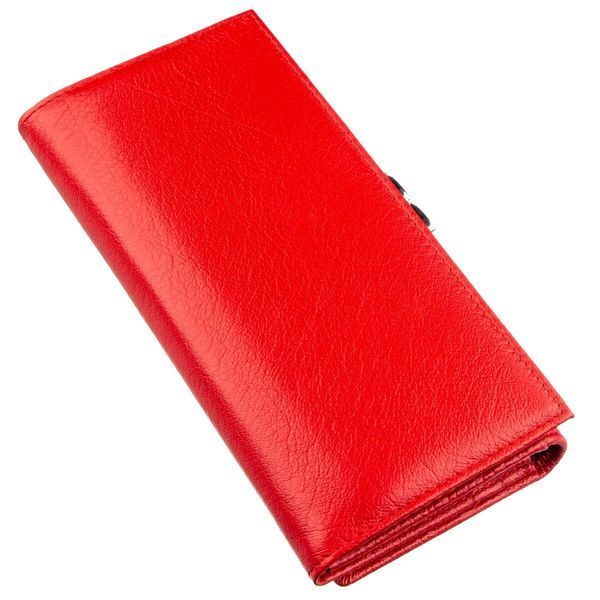 Женский кошелек с монетницей на защелке ST Leather 18957 Красный 18957 фото